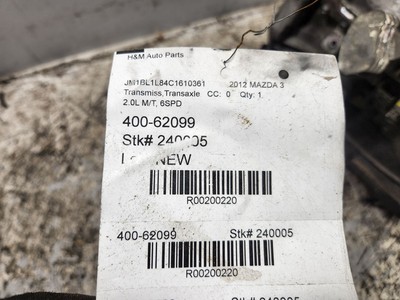 2012-2016 Mazda 3 Manual Transmission 6 Speed 2.0L C60103000 | eBay