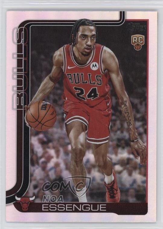 2025-26 Topps Rainbow Foilboard Noa Essengue #212 04i6