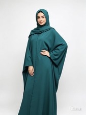 2pcs Muslim Prayer Dress Women Overhead Khimar Abayas Islamic Abaya Ramadan Robe