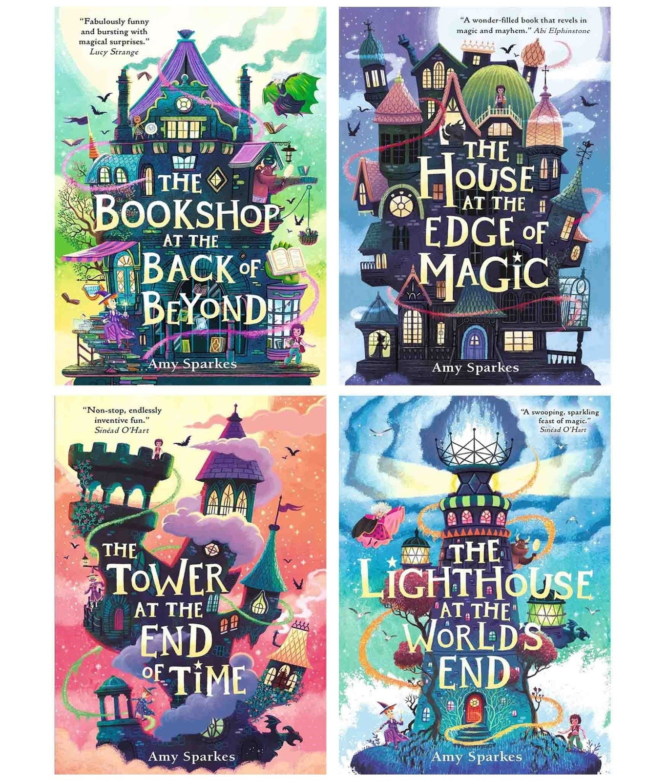 Amy Sparkes House at the Edge of Magic Series Collection 4 Books Set Lighthouse - Image 3
