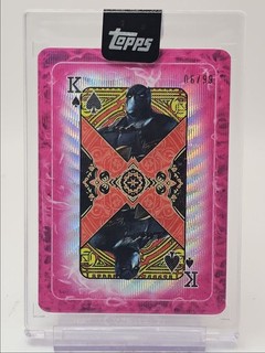 BLACK PANTHER 2025 TOPPS MARVEL MINT GAMBIT'S DECK KING SPADES SSP /99 Q5859