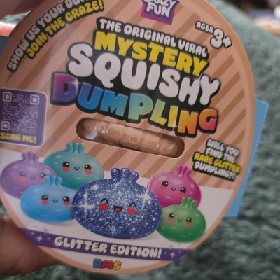 ZWEI -UNGEÖFFNET! Mystery Squishy Dumpling - Glitter Edition - NEU/VERSIEGELT! L@&K!