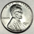 1943-S Lincoln Wheat Cent - UNC Steel Penny Cent - Actual Coin Pictured - 4624