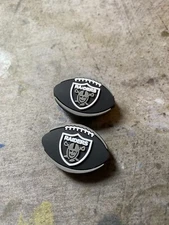 las vegas raiders football team clip on shoelace charms 2pk