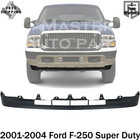 New Front Bumper Lower Valance Primed For 2001-2004 Ford F-250 Super Duty