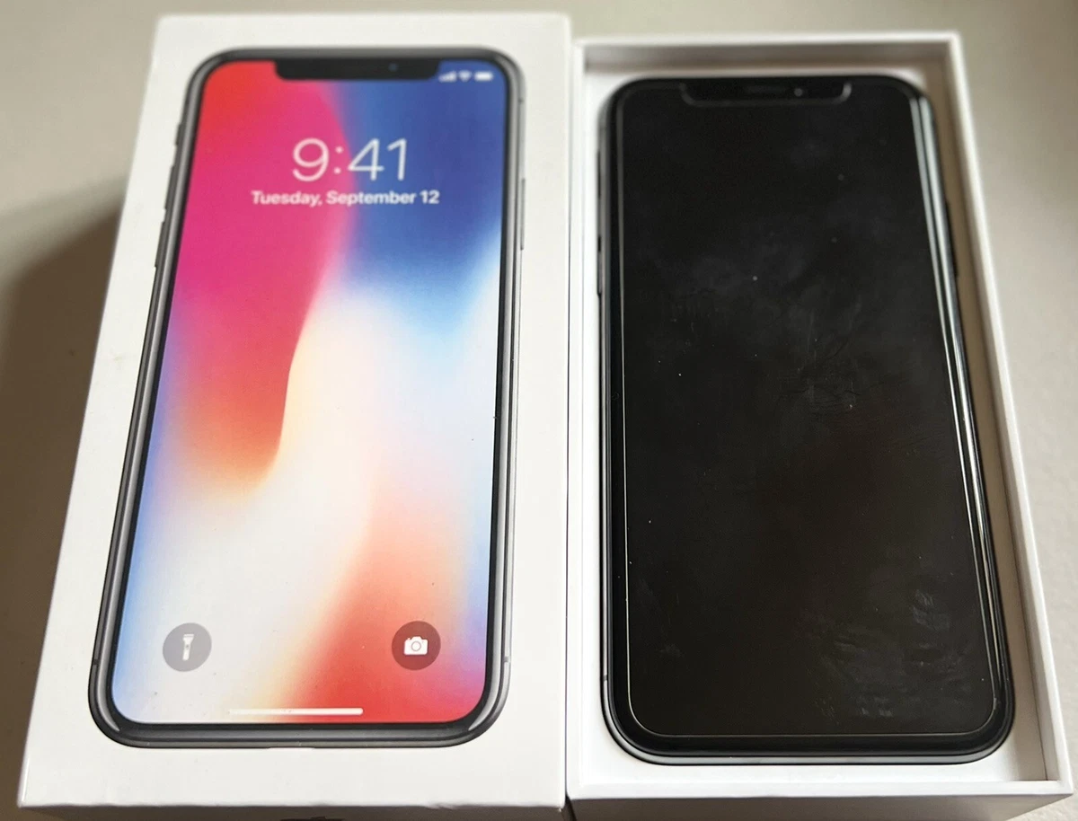 Apple iPhone X - 256GB - Space Gray (Unlocked) 659153084667 | eBay