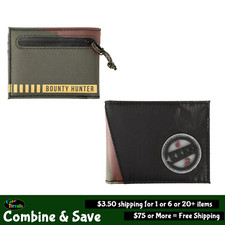 Cartera Hombre Boba Fett, Regalo Día del Padre Star Wars, Accesorios, Serie Traje