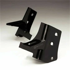 KC Hilites Windshield Hinge Light Mount Brackets Pair for 97-06 Jeep Wrangler TJ