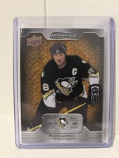 Mario Lemieux - Engrained Oak - /299 - Pittsburgh Penguins