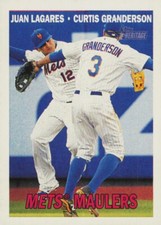 2016 Topps Heritage - Curtis Granderson, Juan Lagares #186