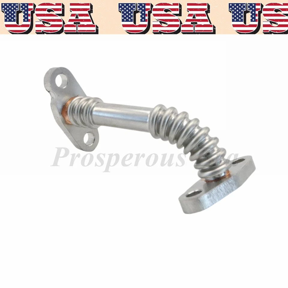 Turbocharger Oil Return Line Assembly Fits 2012-17 Land Rover Range Rover Evoque Foto 2 de 4