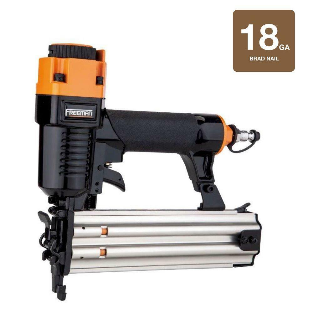 Freeman PBR50Q Pneumatic 18Gauge 2" Brad Nailer with Quick Jam Release