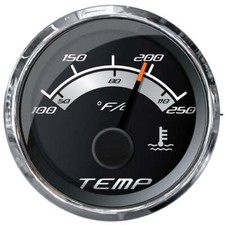 Faria Platinum 2" Water Temp Gauge 100-250F  22017 