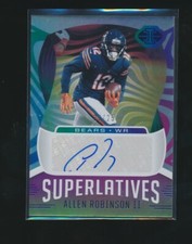ALLEN ROBINSON II 2021 PANINI ILLUSIONS SUPERLATIVES AUTO 22/25