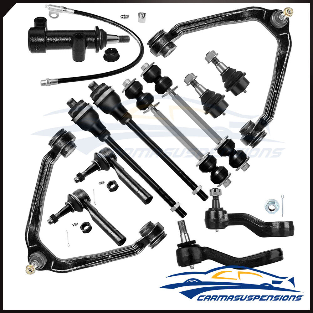 New Fits 1999-06 Chevy + GMC 1500 Trucks 6-Lug 4x4 Complete Front Suspension x13