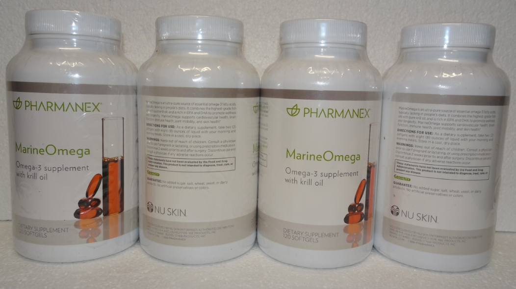 Nu Skin Nuskin Pharmanex Marine Omega MarineOmega 120