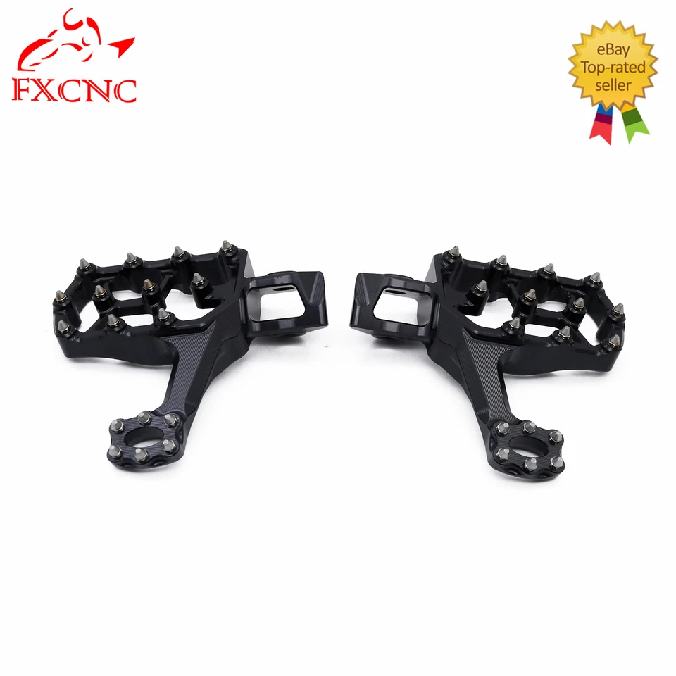 Para KTM 125SX 250SX 300SX 2023-2025 CNC estriberas extendidas clavijas pedales reposapiés Foto 3 de 4