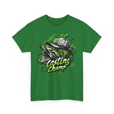 Just One More Cast T-Shirt - Funny Fisherman Tee for Angling Addicts