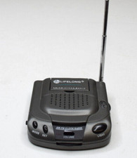 LIfelong CD2 Portable AM/FM World's Smallest Most Powerful Handheld Clock Radio