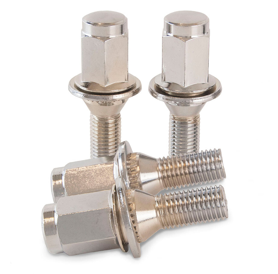 16 x Alloy Wheel Bolts For Citroen & Peugeot Models 12mm x 1.5 Flat