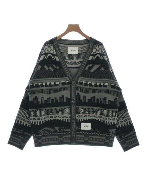 WTAPS Cardigan BlackxGray(Total pattern) 02(Approx. M WTAPS Cardigan BlackxGray(Total pattern) 02(Approx. M