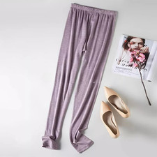 Women 100 Wool Thermal Underwear Bottoms Leggings Base Layer Long Johns Pants