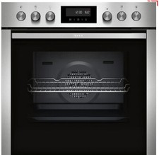 Neff E2CCH7AN0 Einbauherd mit CircoTherm© Pyrolyse 60cm Edelstahl EEK: A