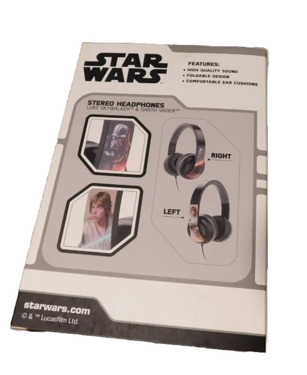 STAR WARS（THE LAST JEDI）ワイヤレスヘッドホン Amazon.com: iHome Star Wars The Last Jedi Headphones (Orange/Black