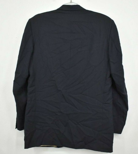 Fioravanti Soft Men's Made in USA 46R Black 3-Button Blazer Jacket Sport Coat - Picture 4 of 7