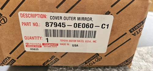 Genuine Lexus Mirror Cover 87945-0E060-C1