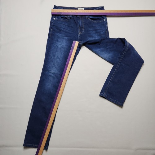 Hudson Straight Leg Denim Jeans Girls Size 14 Blue O3 - Picture 12 of 14