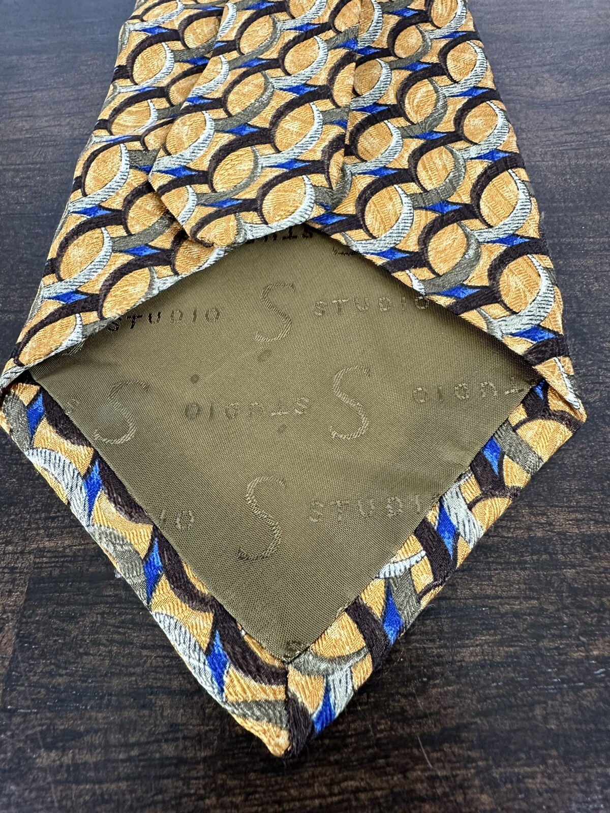 Robert Talbott Studio All Silk Extra Long Tie Abs… - image 6