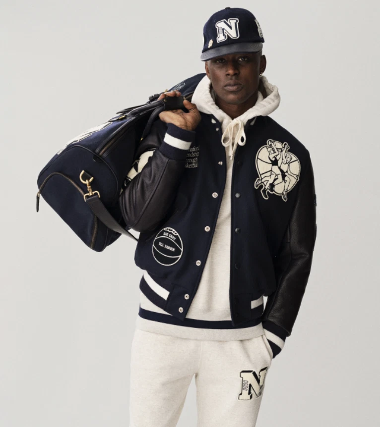 AIME LEON DORE スタジャン aime leon dore The Alumni Varsity Jacket