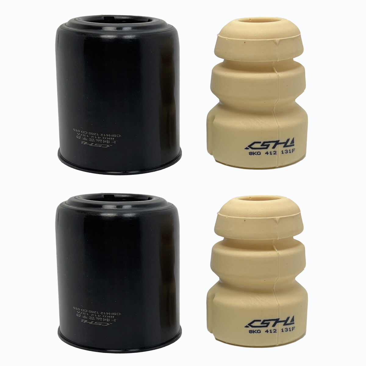 2 x Front L/R Shock Boot Dust Cover Kit For AUDI A4 A5 A6 A7