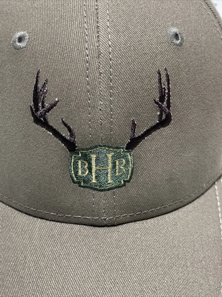BHR Big Horn Ranch Dri-Duck Gorra de Béisbol Sombrero Bordado Nuevo OSFM Marrón Foto 3 de 4
