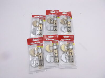 6 Pack Kwikset 22827 CP DL 2WAL DI 3/26 CNV KIT Mobile Home