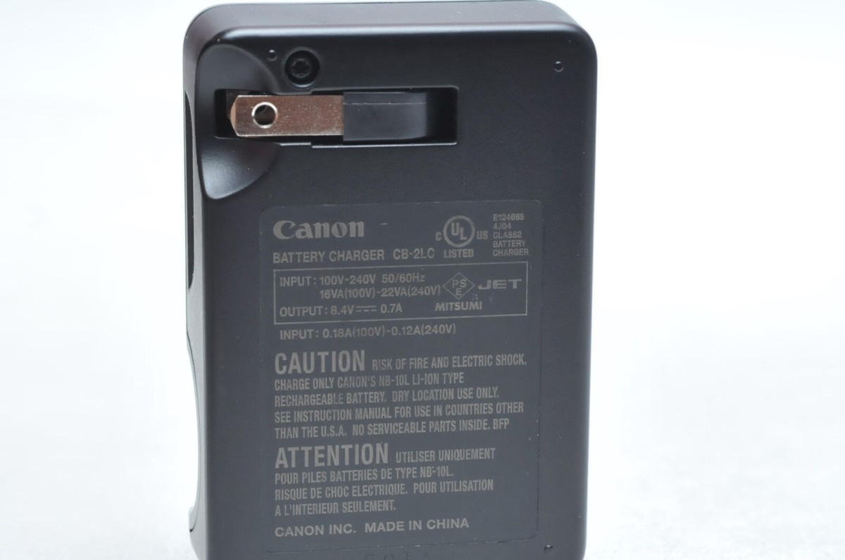 Canon Powershot Elph 360 Realfrog CB-2LC NB-10L Battery Charger