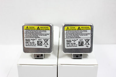 Pair Lamps Philips D1S First System Original 4750k 2 Years Warranty