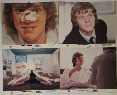 Uhrwerk Orange A CLOCKWORK ORANGE französiche Kino Aushangfotos LOBBY CARDS (4x)