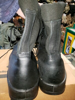 Wellco Navy Flight Deck Safety Boots | eBay
