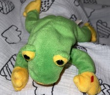 TY Beanie Baby Smoochy the frog 1997 No Swing Tag Used