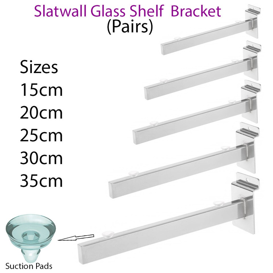 Clear Tempered Glass Shelf Panel Storage Sheet Shelving Display ...