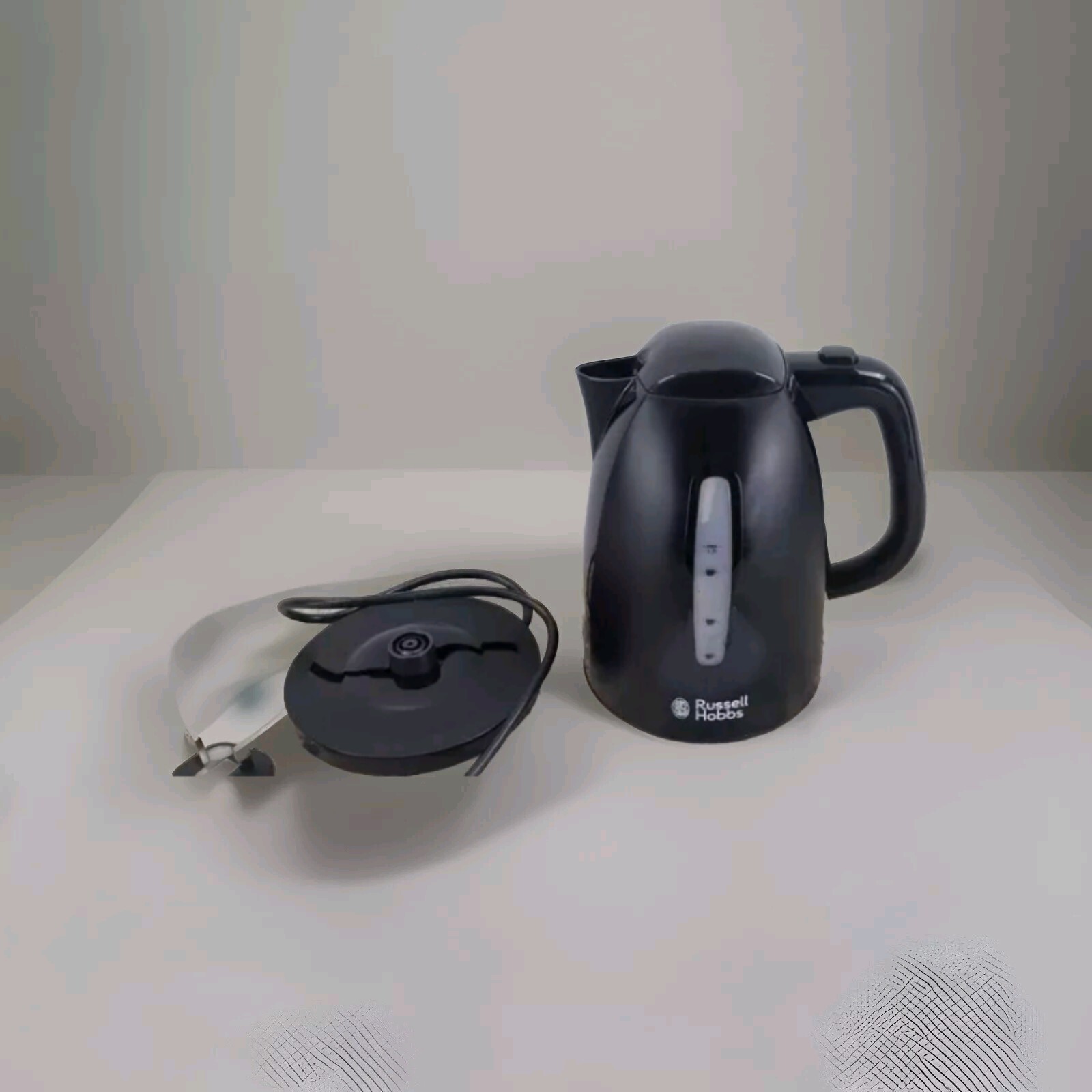 Russell Hobbs 3000W 1.7L Textures Plastic Kettle Black (21271