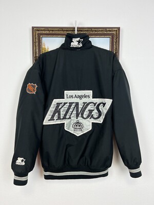 Vintage 90's Starter Los Angeles LA Kings Varsity Jacket NHL