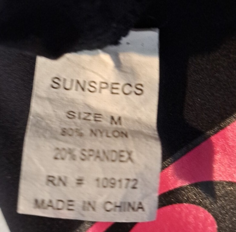Sunspecs Youth Long Sleeve Sun Guard OBX Swim Top Bright Pink