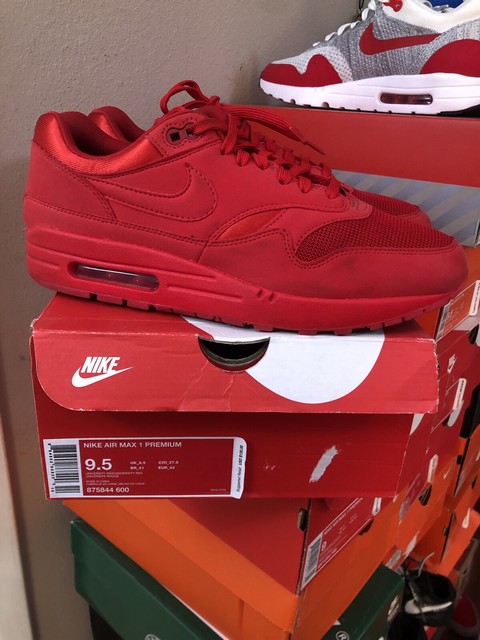 air max 1 tonal red