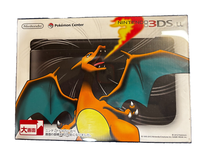 ニンテンドー3DSLL本体 LIZARDON EDITION Brand New unopened Nintendo 3DS LL Lizardon Edition Black