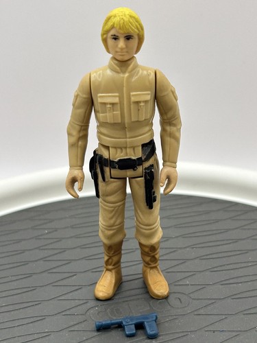 Vintage Star Wars Luke Skywalker Bespin Original 1980 Kenner Figure Hong Blaster