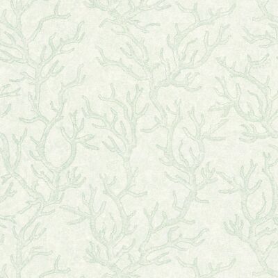 Profhome 344973-GU Luxus Tapete Natur dezent schimmernd grün silber 7,035 m2