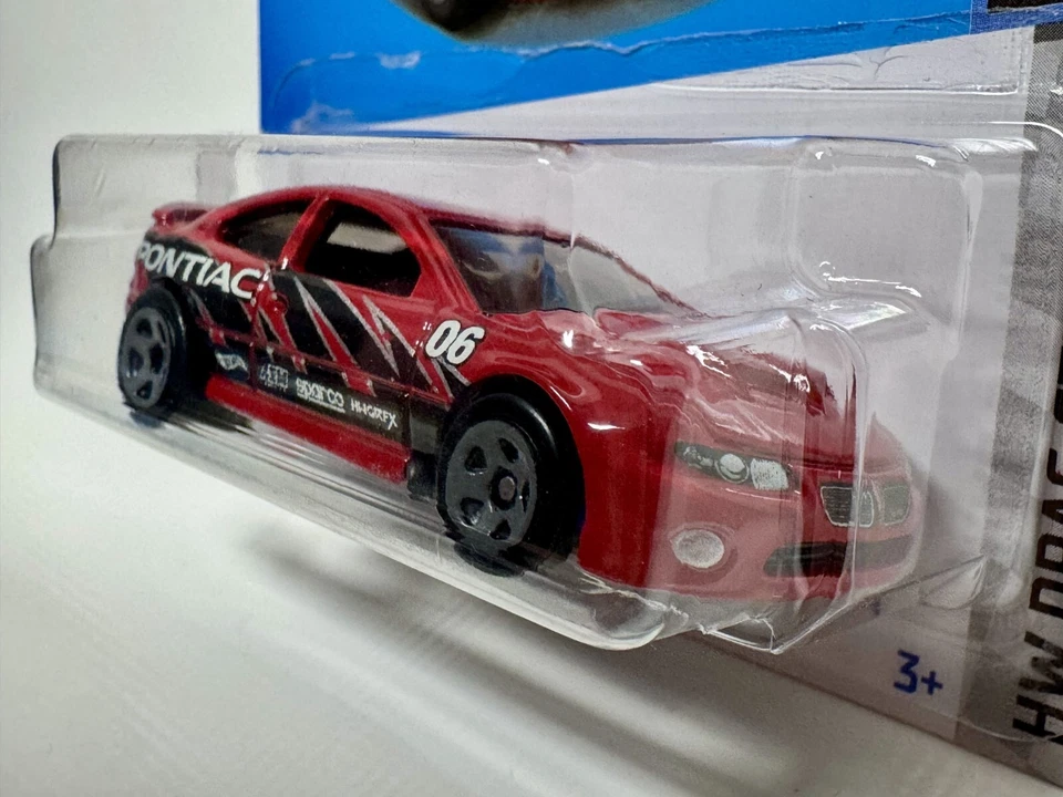Coche de juguete fundido a presión Mattel Hot Wheels (2006) Pontiac Gto #182/250 HW tira de arrastre 2/10 Foto 4 de 4